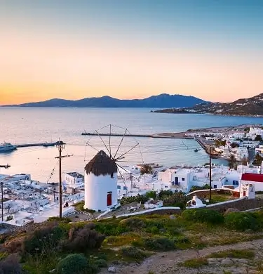 Fly from Birmingham to Greece